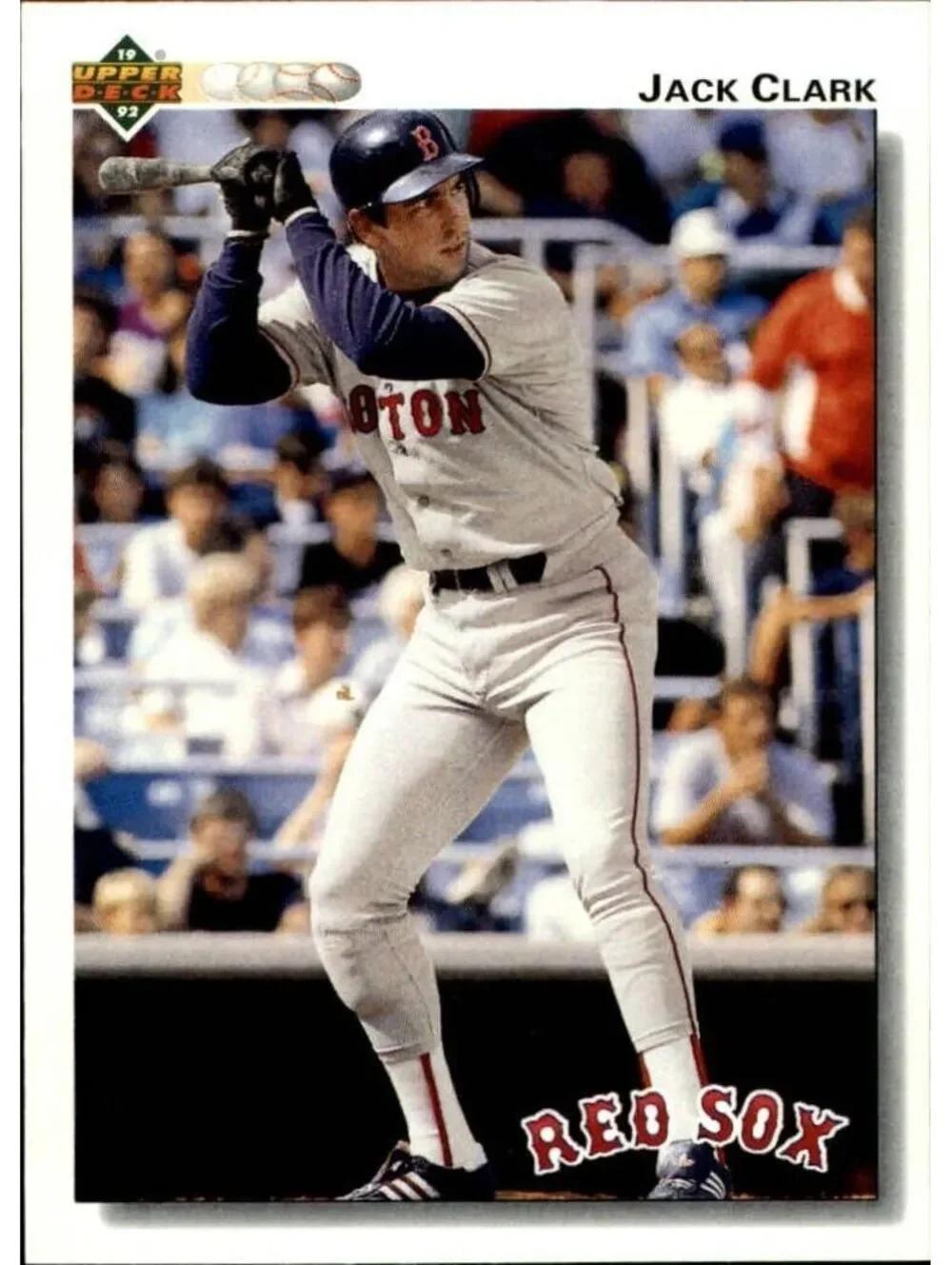 Jack Clark 1992 Upper Deck MLB #521 Baseball Card Boston Red Sox